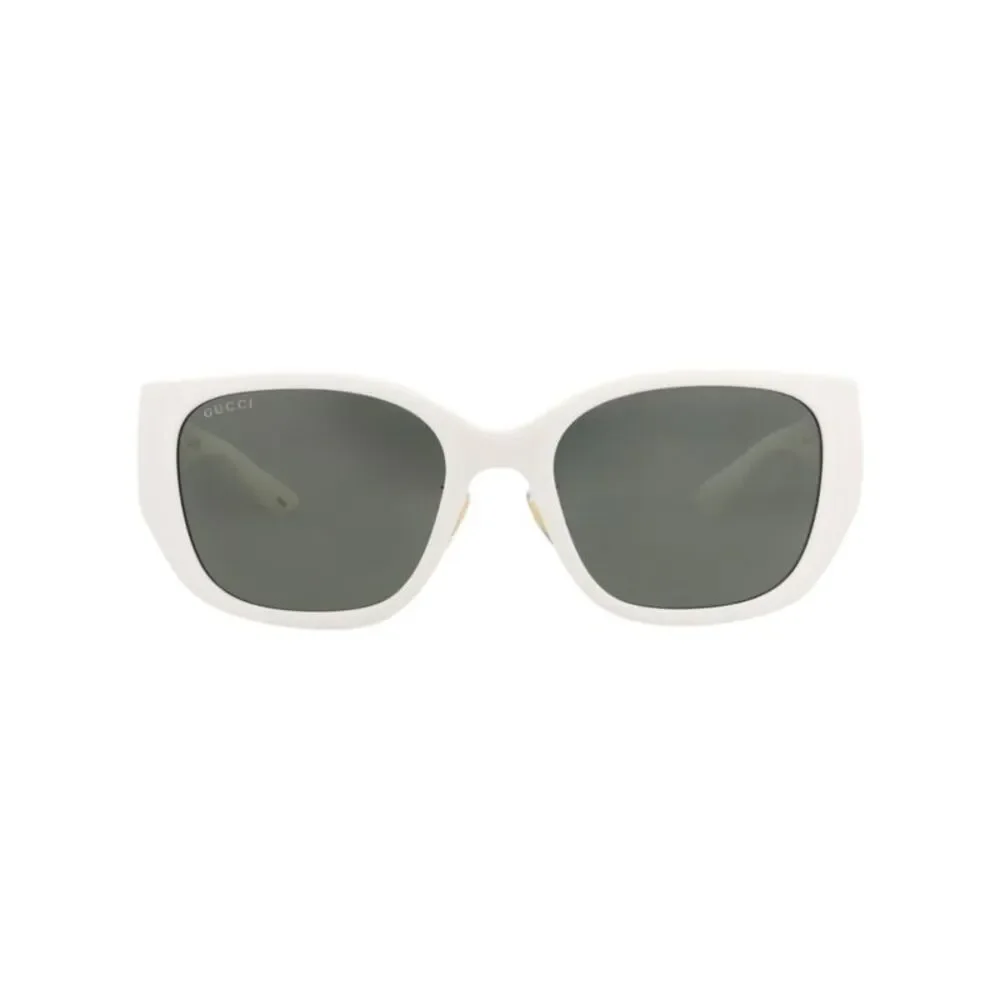 Gucci Cat Eye-Frame Injection Sunglasses White Womens